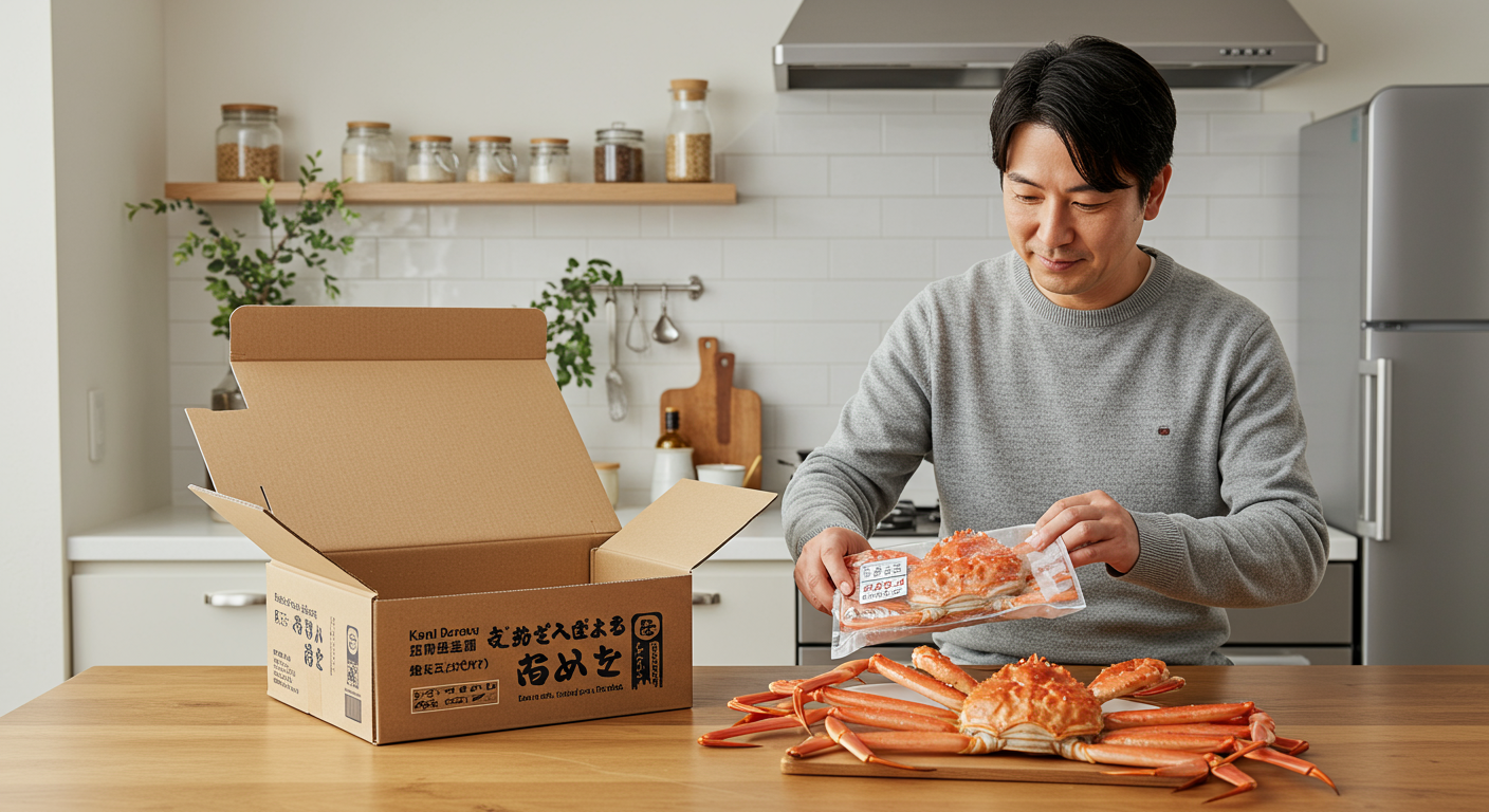 カニ通販で失敗しない！冷凍かにの選び方と解凍・活用術